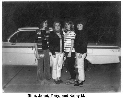 Nina, Janet, Mary and Kathy M.