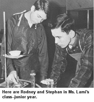 Rodney and Stephan--Ms. Lami's chemistry Class